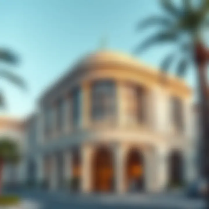 Bank building in the UAE