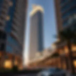 Architectural design of Oxford Tower