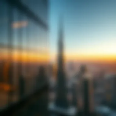 Skyline view featuring Oxford Tower