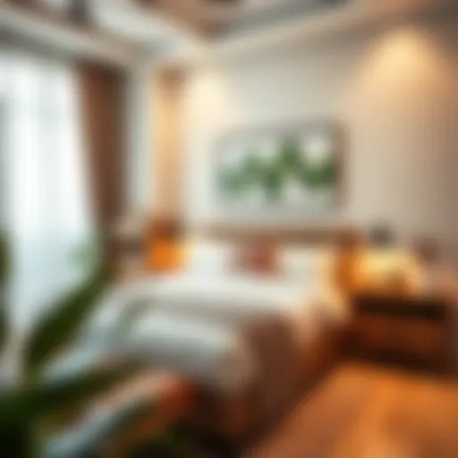 Cozy room setup in Silicon Oasis showcasing modern decor