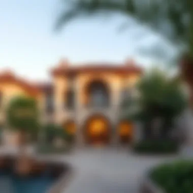 Architectural Elegance: Capturing Cultural Essence Detailed close-up of Riverland’s architectural features that reflect the culture.