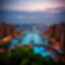 Panoramic view of Rixos Dubai Islands