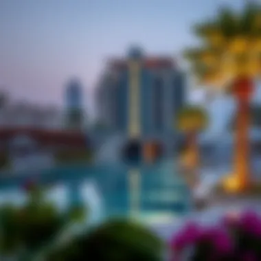 Scenic Surroundings of Rixos Dubai Islands Scenic surroundings of Rixos Dubai Islands
