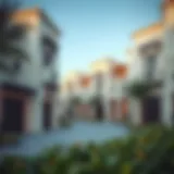 Architectural elegance of Shams Townhouses