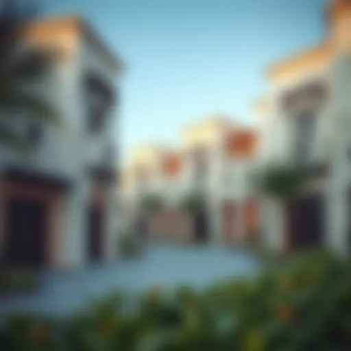 Architectural elegance of Shams Townhouses