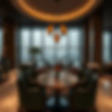 Exquisite dining experience in a high-end Dubai lounge