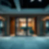 Architectural design of business partitions