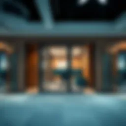 Architectural design of business partitions