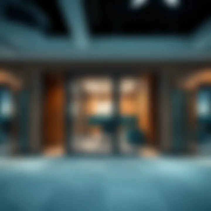 Architectural design of business partitions