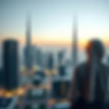 Stunning skyline of Dubai showcasing luxury apartments