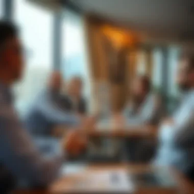 Collaboration for Success in Rentals A strategic meeting between landlords and rental agency representatives