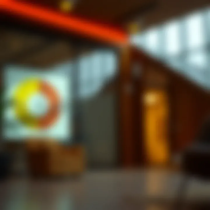 A visual representation of credit score ranges