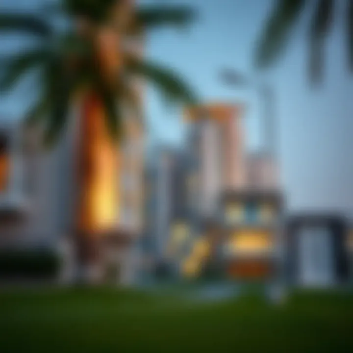 A conceptual image illustrating the relationship between credit scores and real estate