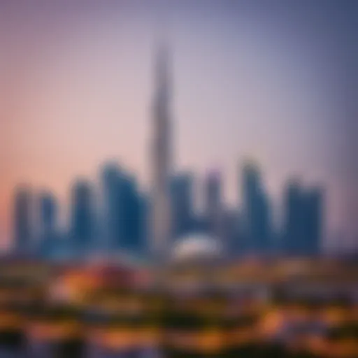 Luxurious Dubai skyline showcasing real estate opportunities