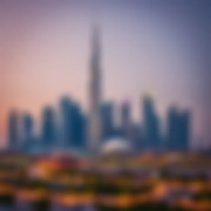 Luxurious Dubai skyline showcasing real estate opportunities