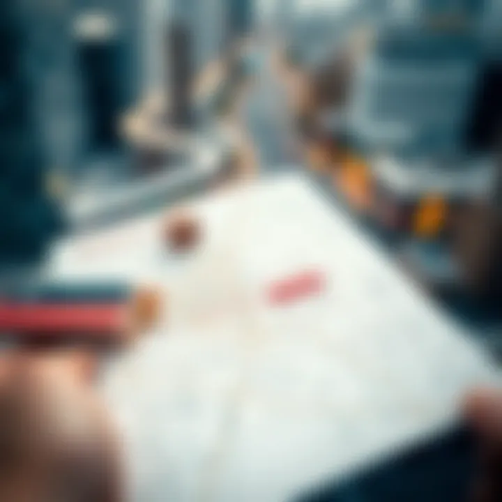 Map illustrating postal code distribution in Dubai with emphasis on Karama