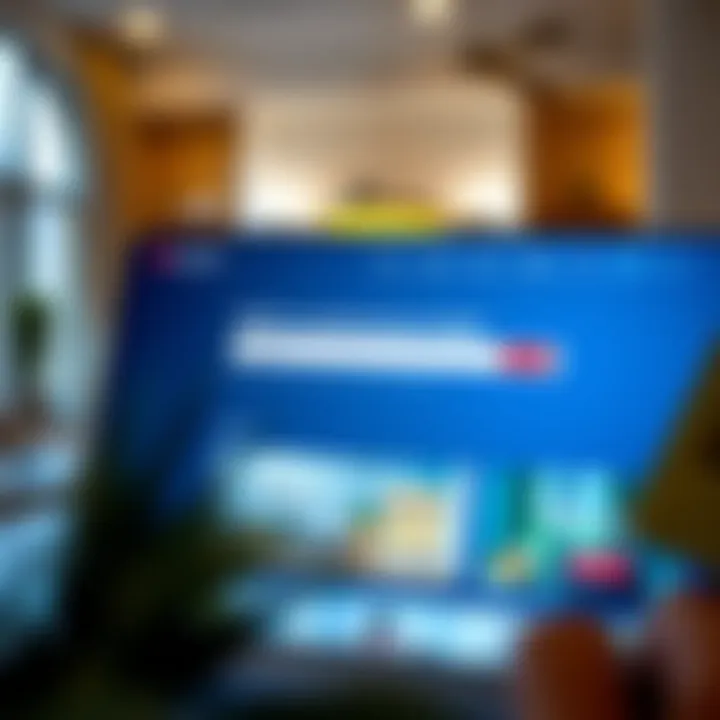 User-Friendly Real Estate Website Interface User-friendly interface of a popular real estate website