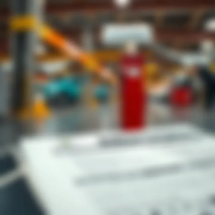 Documentation for Vehicle Compliance A detailed view of compliance documentation required for vehicle inspection