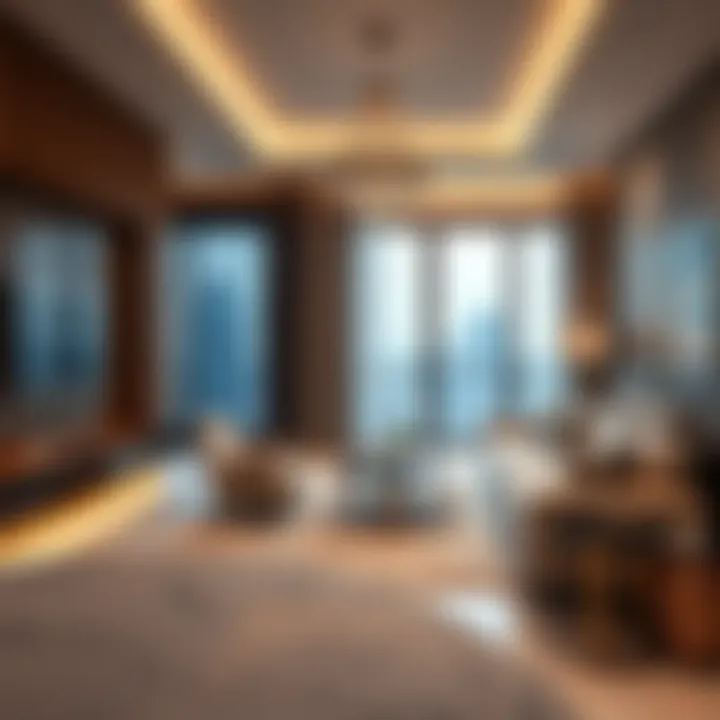 Luxurious Interiors of Venus 1 Interior of a luxurious apartment in Venus 1