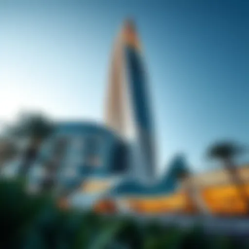 Stunning exterior view of Vera Tower showcasing its unique architectural design