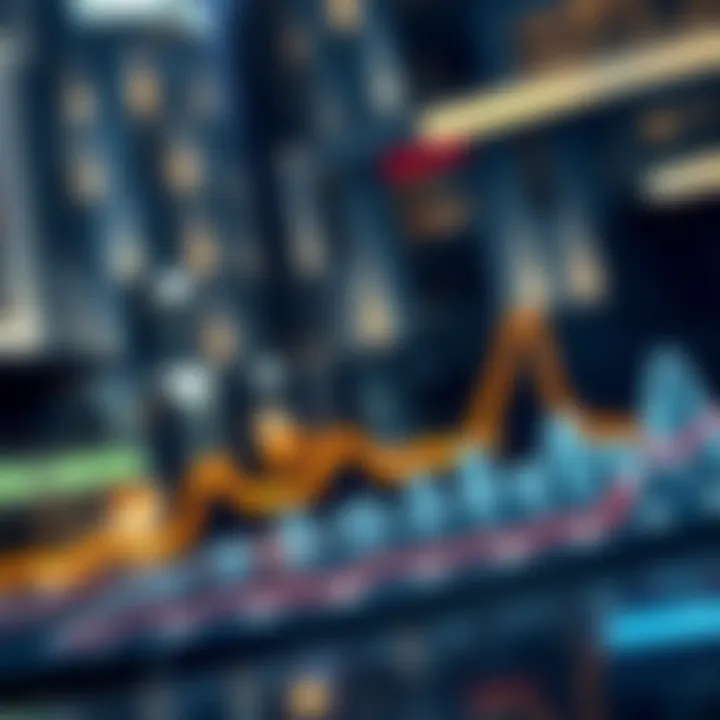 Investment graph depicting trends in Dubai real estate market