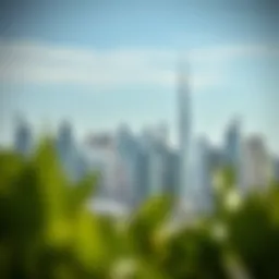 Stunning skyline of Dubai showcasing modern architecture